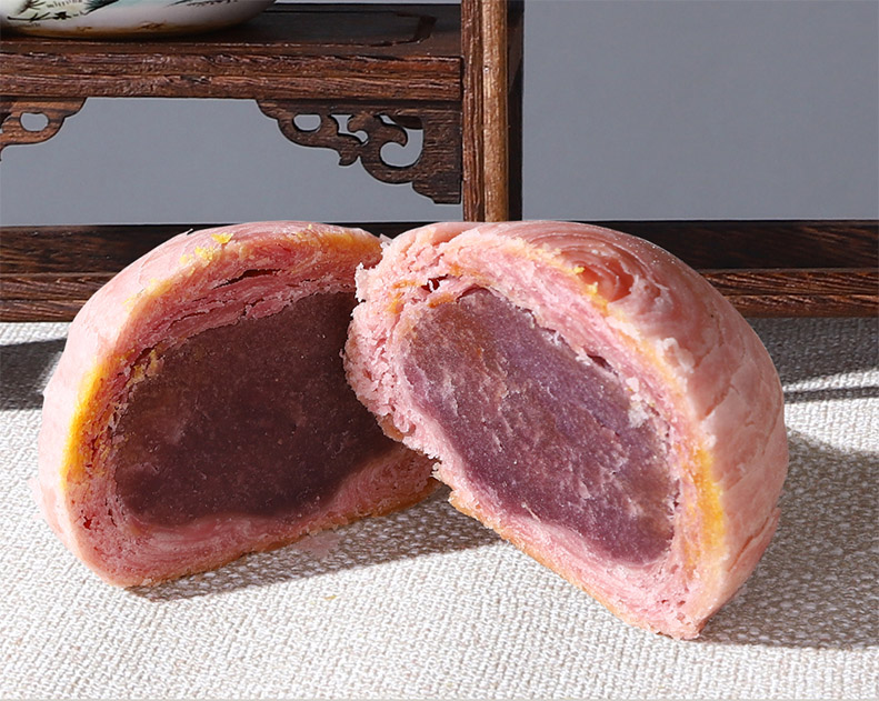 桃山皮蜜沙香芋酥