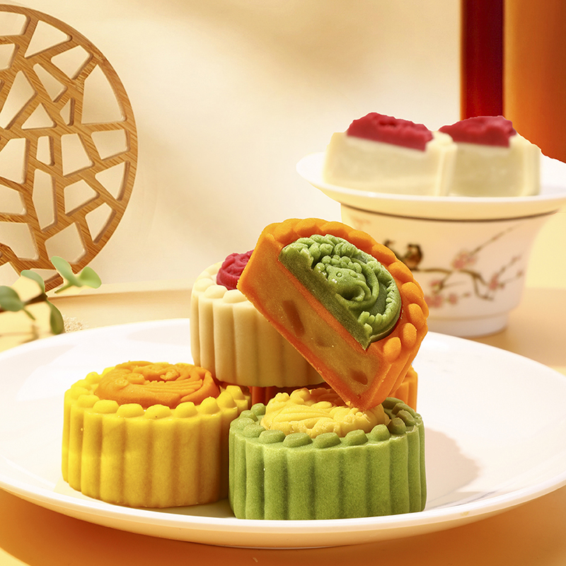 马卡桃山皮月饼