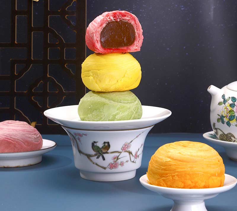 桃山皮苏式月饼